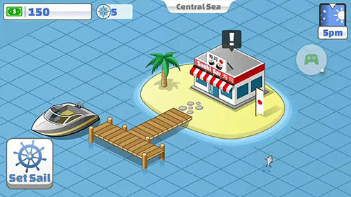 Nautical life - Android game screenshots.