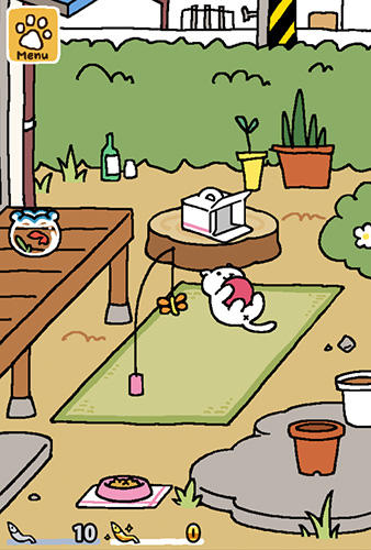 Neko atsume: Kitty collector - Android game screenshots.