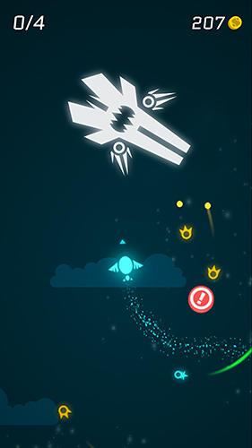 Neon plane - Android game screenshots.