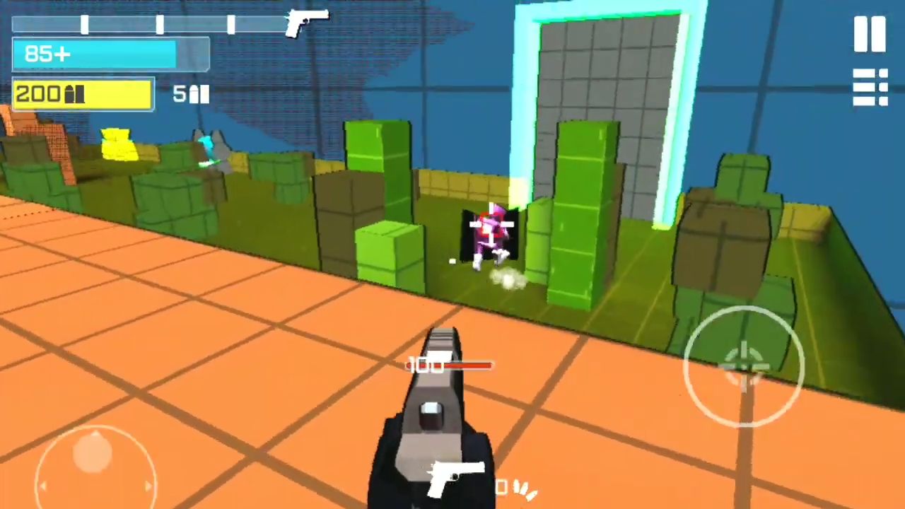 Netlooter - The auto-aim FPS - Android game screenshots.
