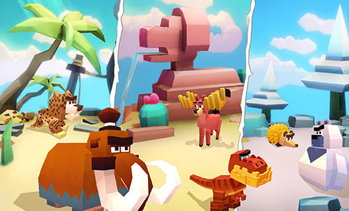 Next island: Dino village - Android game screenshots.