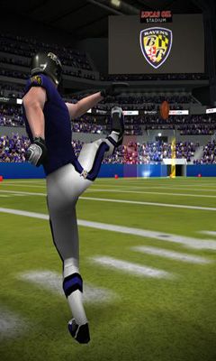 Gameplay of the NFL Kicker! for Android phone or tablet.