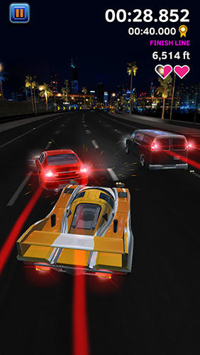 Night driver - Android game screenshots.
