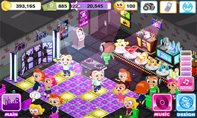Gameplay of the Nightclub Story for Android phone or tablet.