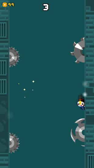 Gameplay of the Nimble jump for Android phone or tablet.