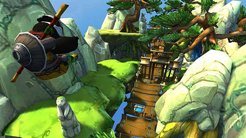 Ninja panda dash - Android game screenshots.