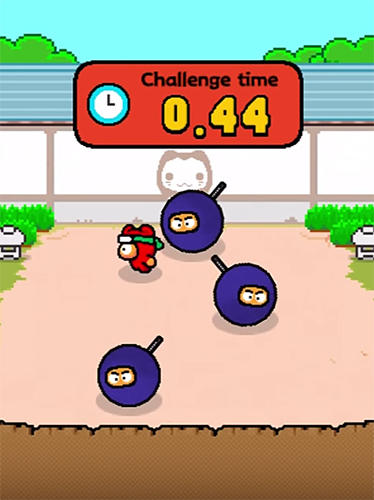 Ninja Spinki challenges!! - Android game screenshots.