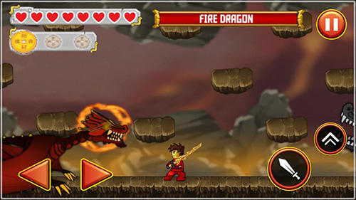 Ninja toy warrior: Legendary ninja fight - Android game screenshots.