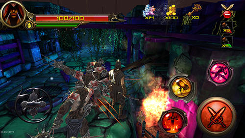 Ninja warrior: Creed of ninja assassins - Android game screenshots.