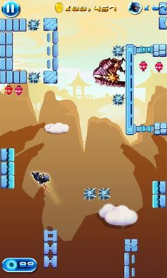 Gameplay of the Ninja Dashing for Android phone or tablet.