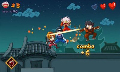 Gameplay of the Ninja Girl for Android phone or tablet.