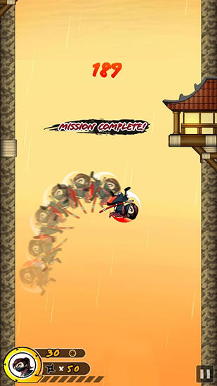 Gameplay of the Ninja hero: Return for Android phone or tablet.
