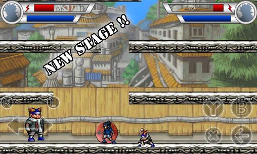 Gameplay of the Ninja ultimate tournament for Android phone or tablet.