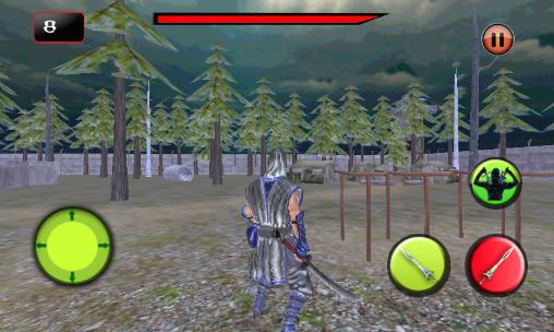 Gameplay of the Ninja vs zombies for Android phone or tablet.