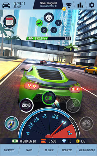 Nitro racing go - Android game screenshots.