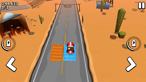 Nonstop racing: Craft and race - Android game screenshots.