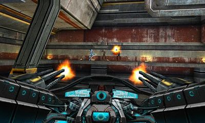 Gameplay of the N.O.V.A. 2 - Near Orbit Vanguard Alliance for Android phone or tablet.