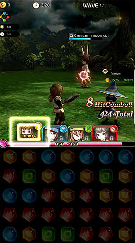 Novenia: Magic beads adventure - Android game screenshots.