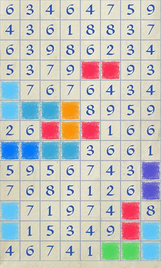 Gameplay of the Numbers 25 for Android phone or tablet.