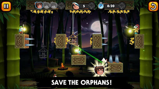 Gameplay of the Nun attack origins: Yuki silent quest for Android phone or tablet.