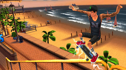 Nyjah Huston: Skatelife - Android game screenshots.
