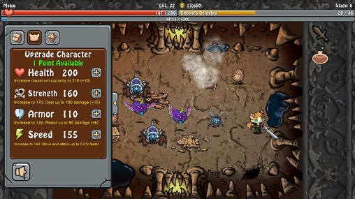 Gameplay of the Obslashin' for Android phone or tablet.