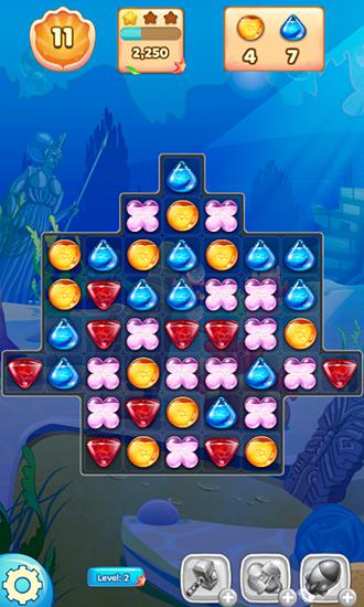 Gameplay of the Ocean quest for Android phone or tablet.
