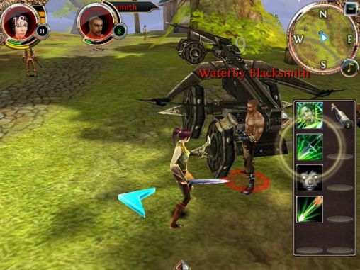 Gameplay of the Order and Chaos: Online for Android phone or tablet.