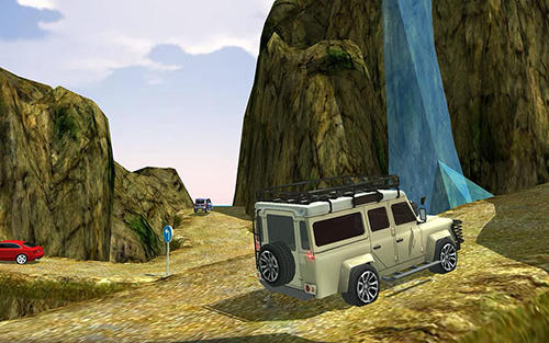 Gameplay of the Off road 4x4: Hill jeep driver for Android phone or tablet.