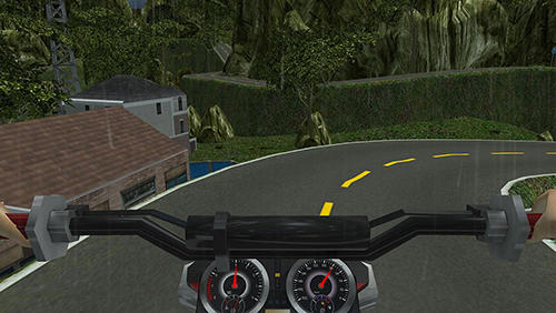 Gameplay of the Off road 4x4 hill moto bike 3D for Android phone or tablet.