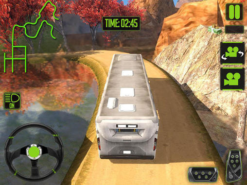 Gameplay of the Off-road tourist bus driver for Android phone or tablet.
