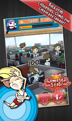 Gameplay of the Office Politics Backstab for Android phone or tablet.