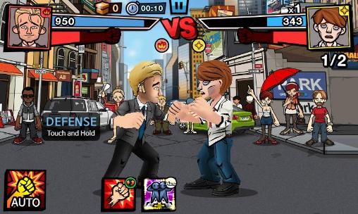 Gameplay of the Office rumble for Android phone or tablet.