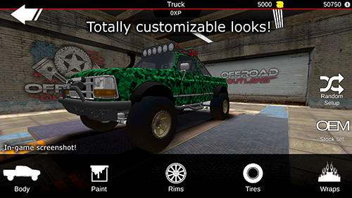Offroad outlaws - Android game screenshots.