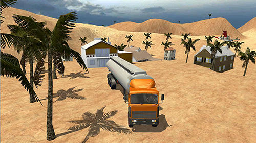 Offroad truck driver: Outback hills - Android game screenshots.