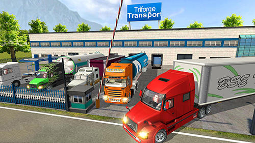 Offroad truck driving simulator - Android game screenshots.
