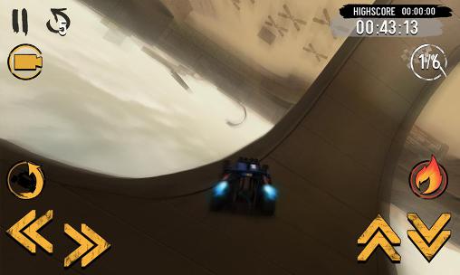 Gameplay of the Offroad buggy hero trials race for Android phone or tablet.