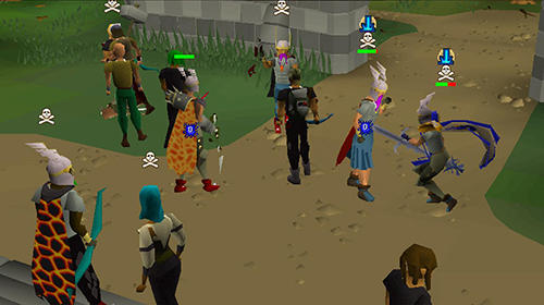 Old school: Runescape - Android game screenshots.