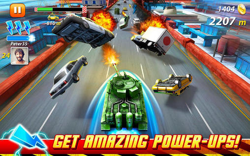Gameplay of the On the run for Android phone or tablet.