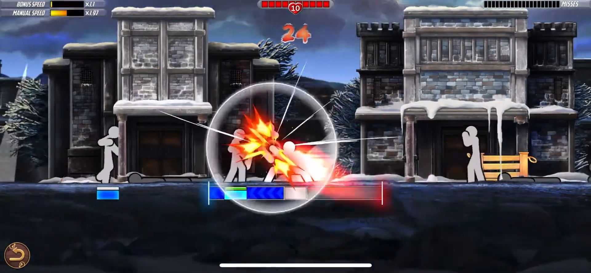 One Finger Death Punch 2 - Android game screenshots.