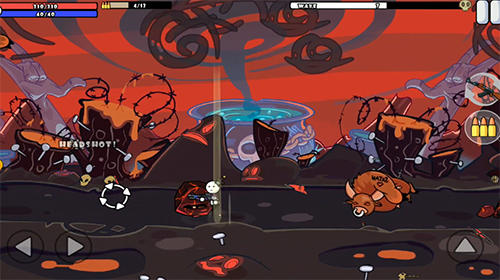 One gun 2 Stickman - Android game screenshots.