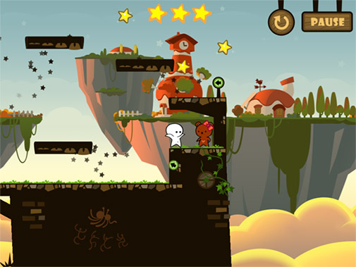 Gameplay of the One tap hero for Android phone or tablet.