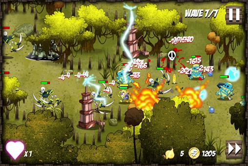 Gameplay of the Onion force for Android phone or tablet.