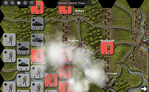 Operation Typhoon: Wargame - Android game screenshots.