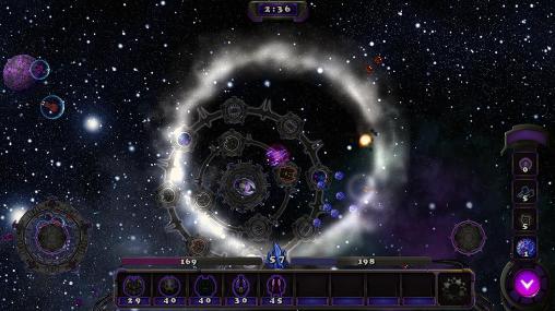 Gameplay of the Orbital defense for Android phone or tablet.