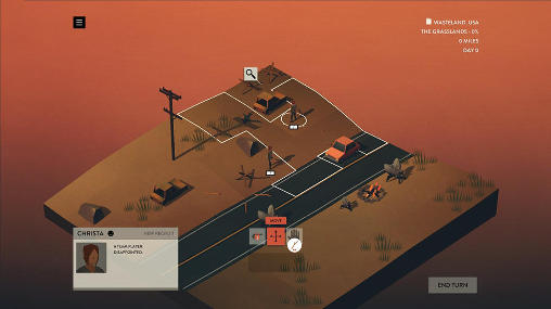 Gameplay of the Overland for Android phone or tablet.