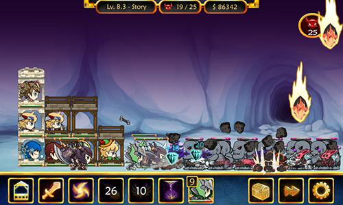 Gameplay of the Own kingdom for Android phone or tablet.