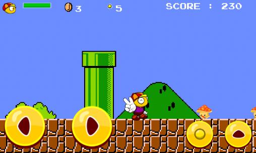Gameplay of the Ozy in Mario world for Android phone or tablet.
