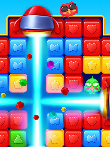 Panda cube blast - Android game screenshots.