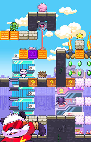 Panda power - Android game screenshots.